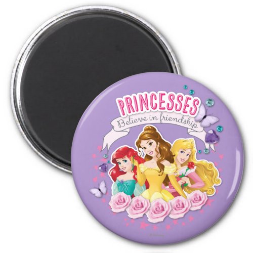 Disney Princess  Ariel Belle and Aurora Magnet