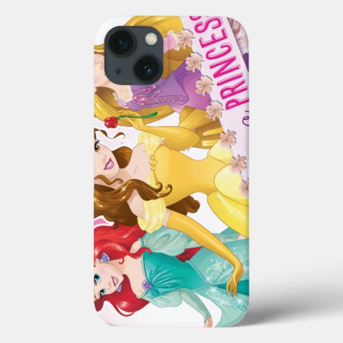 Disney Princess  Ariel Belle and Rapunzel iPhone 13 Case