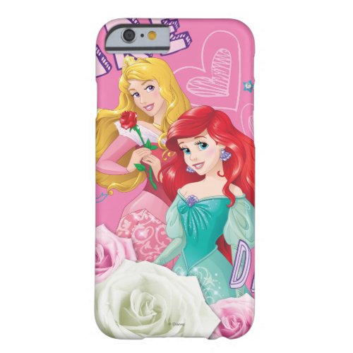 Disney Princess  Aurora and Ariel Barely There iPhone 6 Case
