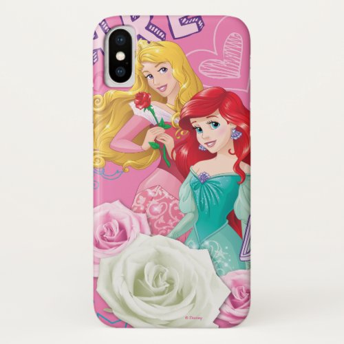 Disney Princess  Aurora and Ariel iPhone X Case