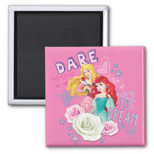 Disney Princess  Aurora and Ariel Magnet