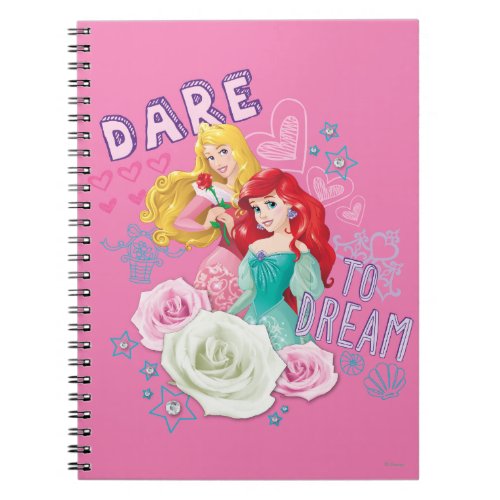 Disney Princess  Aurora and Ariel Notebook