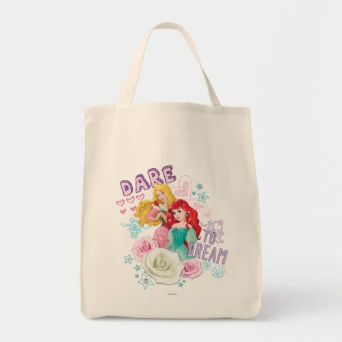 Disney Princess  Aurora and Ariel Tote Bag