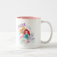 Disney Princess | Aurora and Ariel Two-Tone Coffee Mug