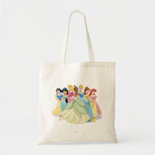 Disney Princess Aurora, Tiana, Cinderella Center Tote Bag
