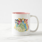 Disney Princess, Tiana Featured Center Two-Tone Coffee Mug