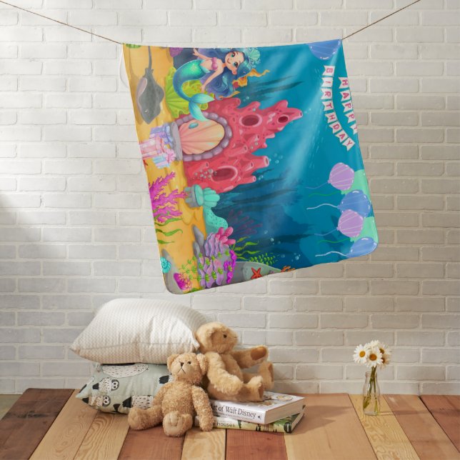 disney princess  baby blanket (In Situ)