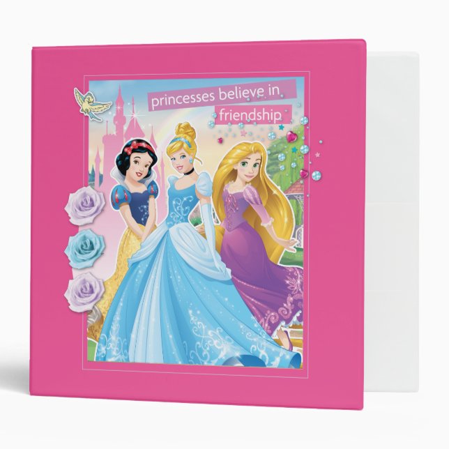 Disney Princess | Believe in Friendship Binder (Front/Inside)