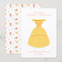Disney Princess Belle | Will You Be My Bridesmaid?
