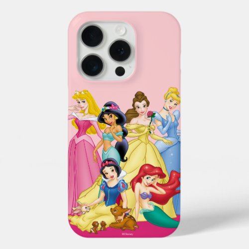 Disney Princess  Birds and Animals iPhone 15 Pro Case