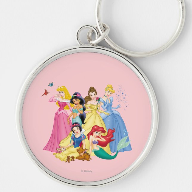 Disney Princess | Birds and Animals Keychain (Front)