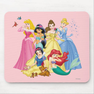 Disney Princess   Birds and Animals Mouse Pad
