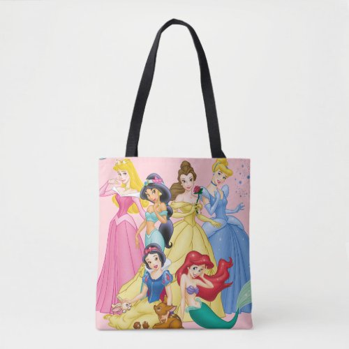 Disney Princess  Birds and Animals Tote Bag