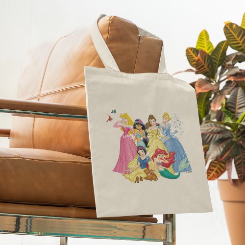 Disney Princess  Birds and Animals Tote Bag