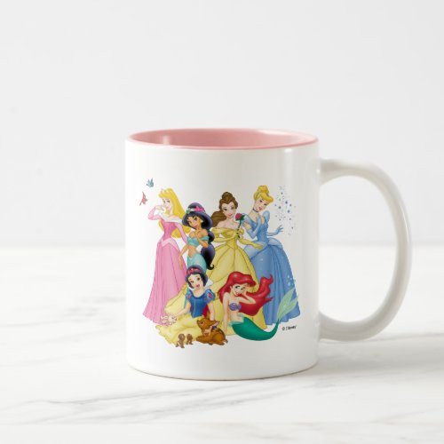 Disney Princess  Birds and Animals Two_Tone Coffee Mug