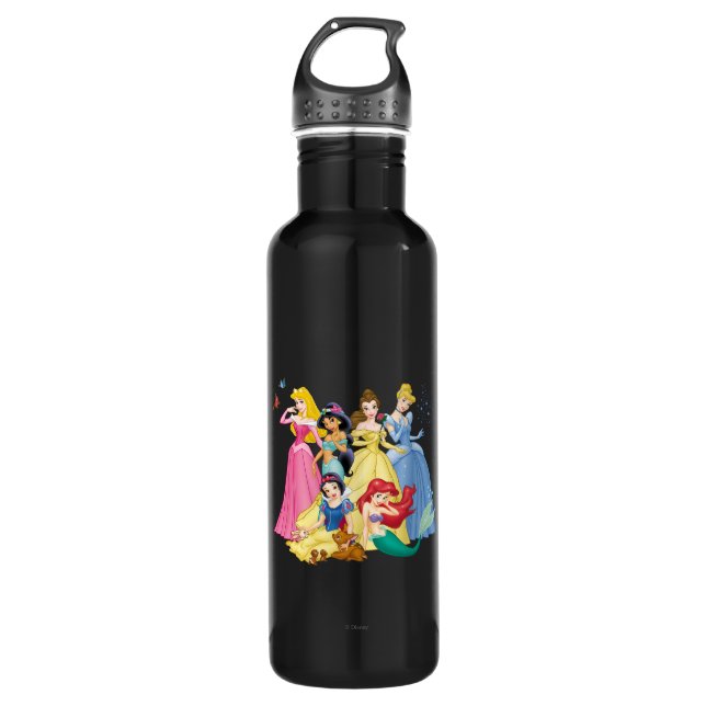 Disney Princess | Birds and Animals Water Bottle (Front)