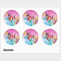 Disney Pincesses Sticker, Zazzle