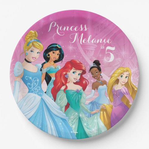 Disney Princess  Birthday Paper Plates