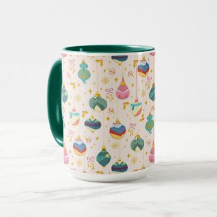 Disney Princess Christma Ornament Pattern Mug
