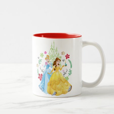 Disney Princess | Christmas Princesses Two-tone Coffee Mug
