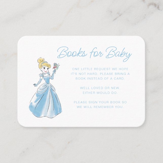 Disney Princess Cinderella Books for Baby Insert  (Front)