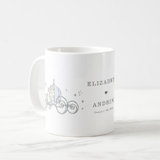 Disney Princess Cinderella Carriage Wedding  Coffee Mug