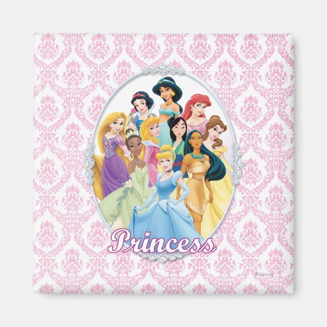Disney Princess | Cinderella Featured Center Magnet (Front)