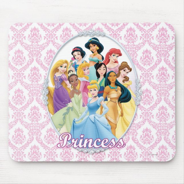 Disney Princess | Cinderella Featured Center Mouse Pad (Front)