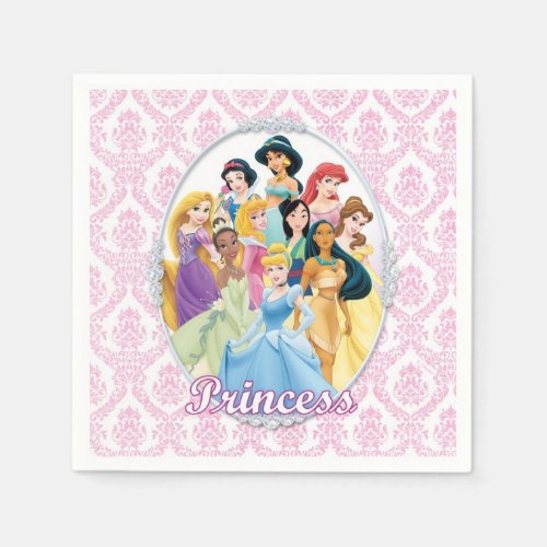 Disney Princess  Cinderella Featured Center Napkins