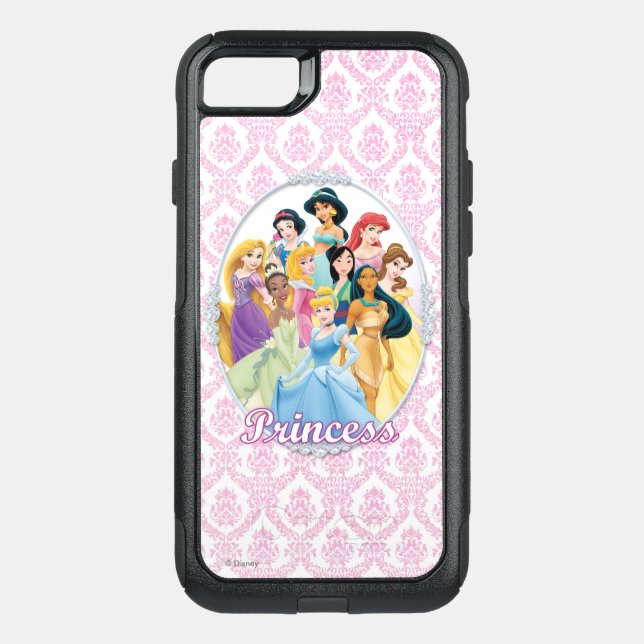 Disney Princess | Cinderella Featured Center Otterbox iPhone Case (Back)