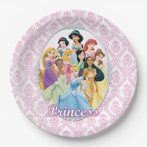 Disney Princess  Cinderella Featured Center Paper Plates