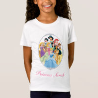 Disney Princess | Cinderella Featured Center T-Shirt