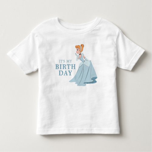 Disney Princess Cinderella l Girls Birthday Toddle Toddler T_shirt