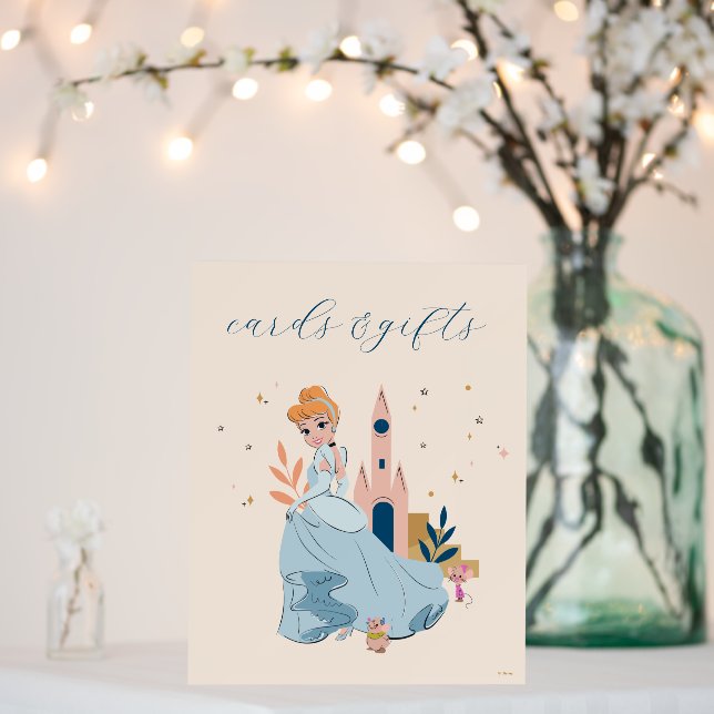 Disney Princess Cinderella Pink Birthday Foam Board (In Situ (Wedding))