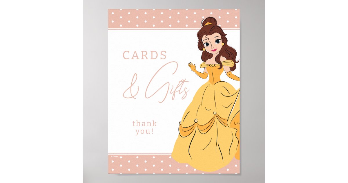 Disney Princess Cinderella Pink Birthday Poster | Zazzle