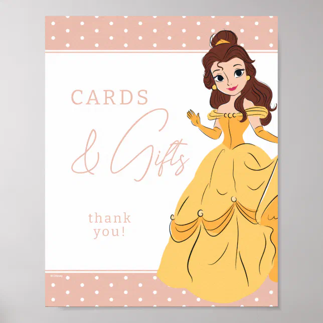 Disney Princess Cinderella Pink Birthday Poster | Zazzle