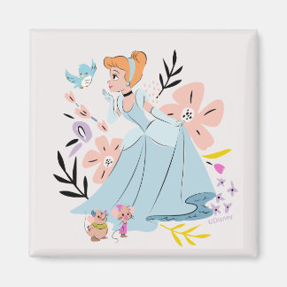 Disney Princess | Cinderella & the Animals Magnet