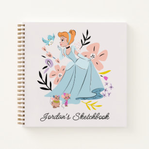 Disney Princess   Cinderella & the Animals Sketch Notebook