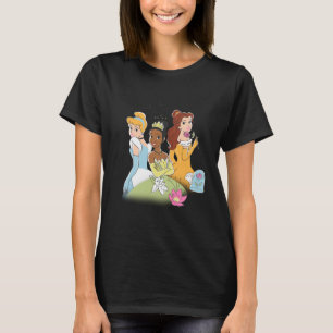 Disney Princess Cinderella Tiana Belle Follow Your T-Shirt