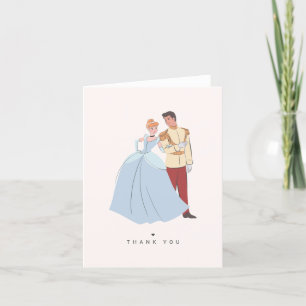 Disney Princess Cinderella Wedding Thank You Card
