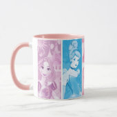 Disney Princess Colorful Portrait Collection Mug (Left)