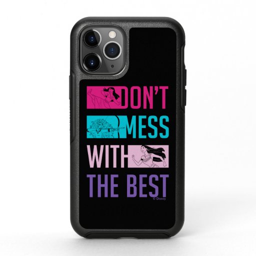 Disney Princess "Don't Mess With The Best" OtterBox Symmetry iPhone 11 Pro Case