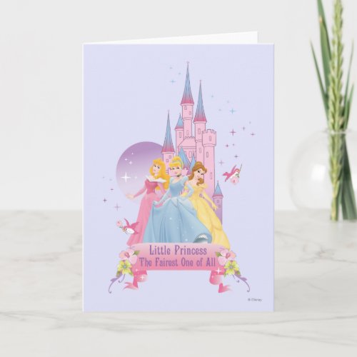 Disney Princess  Dream Castle Card