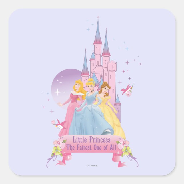 Disney Princess | Dream Castle Square Sticker (Front)