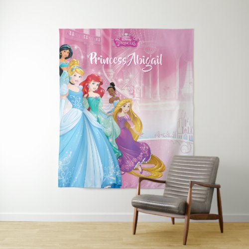 Disney Princess  Dressed to Impress _ Name Tapestry