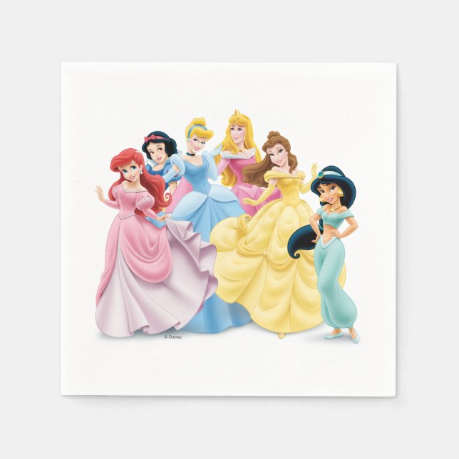Disney Princess | Dressed to Impress Napkins (Front)