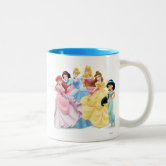 Disney Princess, Tiana Featured Center Two-Tone Coffee Mug