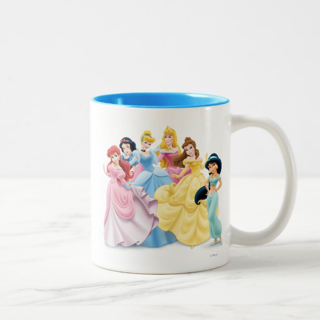 Disney Princess | Dressed to Impress Two-Tone Coffee Mug (Right)