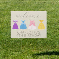 Disney Princess Dresses | Birthday Welcome