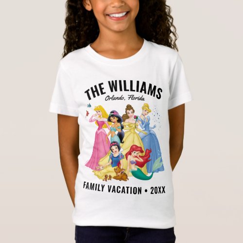 Disney Princess  Family Vacation T_Shirt